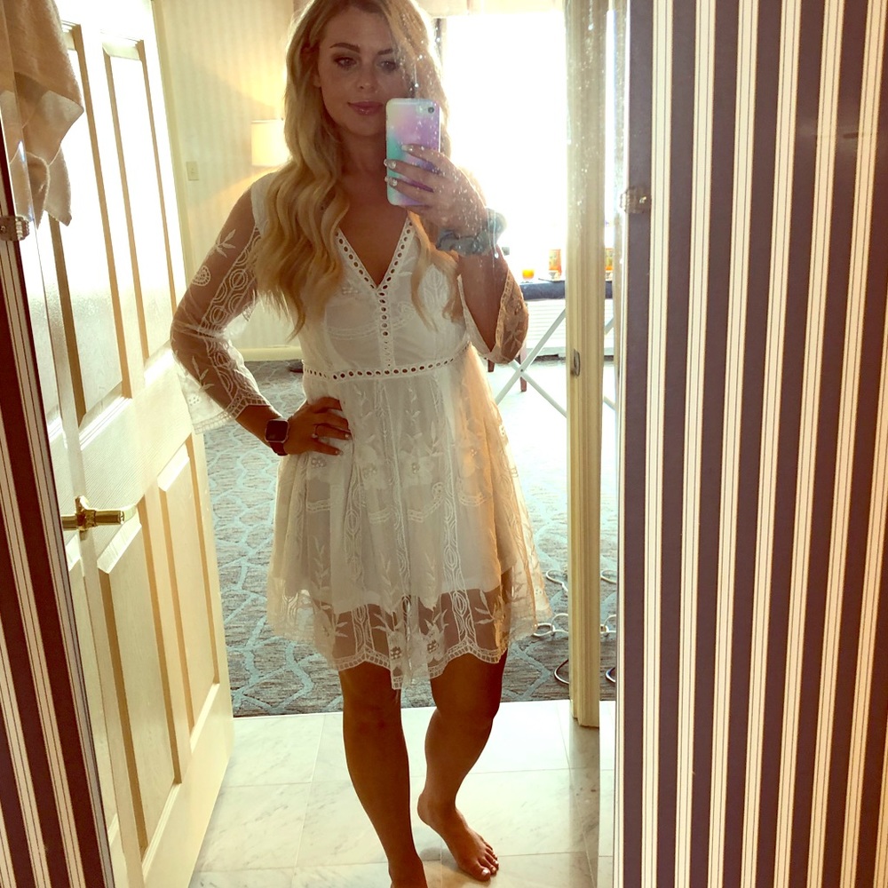 Beautiful lace dress size L
